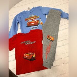 Disney Cars Kids Matching Set - Blue, Red, Gray